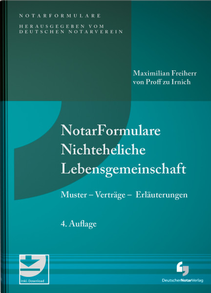 NotarFormulare Nichteheliche Lebensgemeinschaft