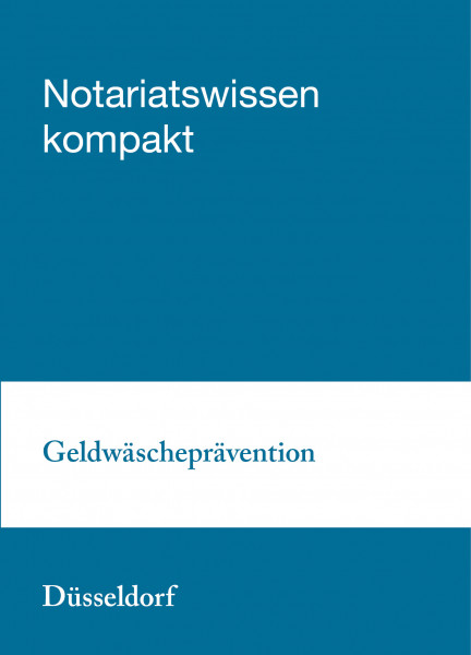 20.04.21 in Düsseldorf - Geldwäscheprävention